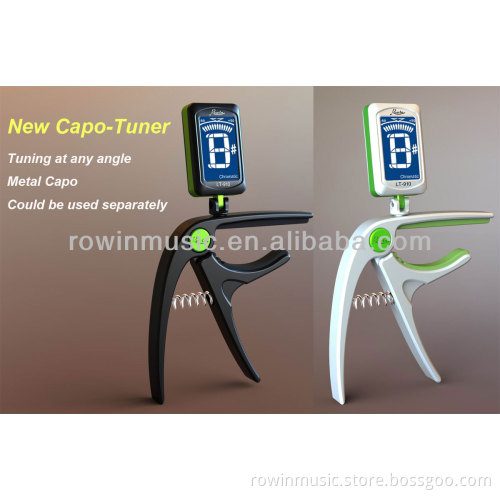 Metal Capo and Automatic Tuner Metal Capo